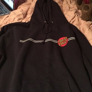 Authentic Santa Cruz hoodie. Men's large.