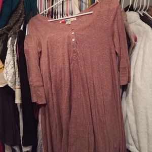 Free People Cotton shirt dress
