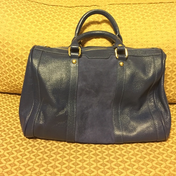 Sole Society genuine leather bowling bag