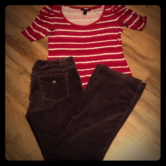 GAP & White House Black Market Outfit🍷
