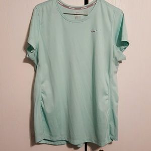 Light blue Nike dri-fit shirt