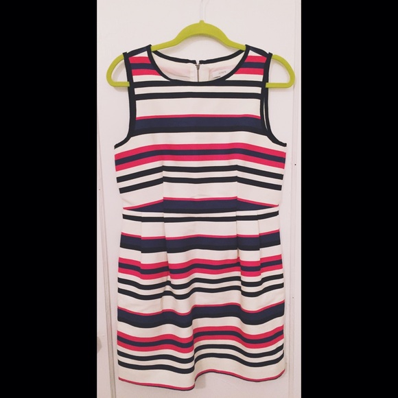 J.Crew Nautical Stripe Crewneck Sundress