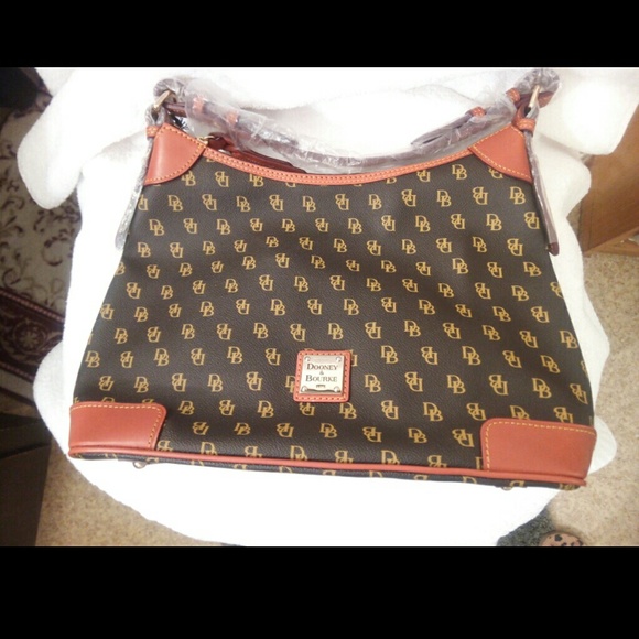 Dooney & Bourke Gretta Signature Hobo
