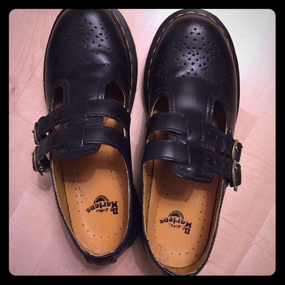 New Dr. Martens Black Mary Janes