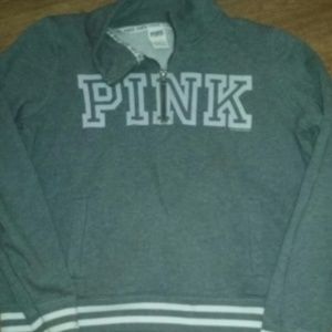 Pull over half zip up