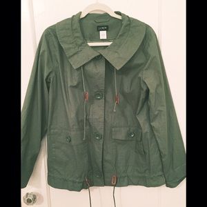 J. Crew Collared Rain Jacket