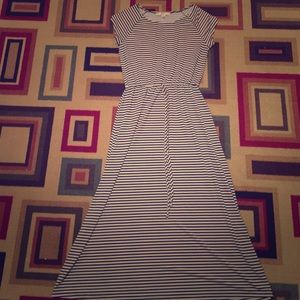 Striped Maxi dress