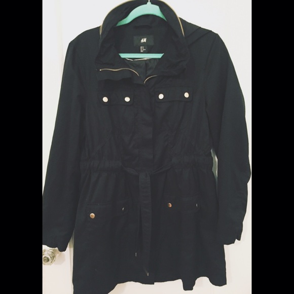 H&M Brushed Cotton Anorak Jacket