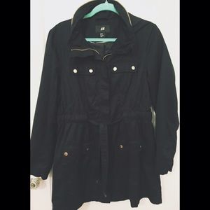 H&M Brushed Cotton Anorak Jacket