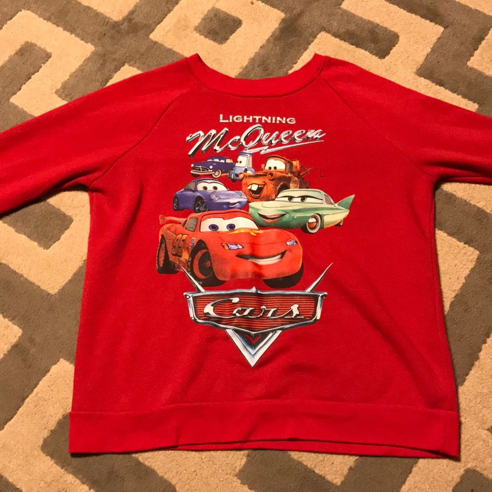 Red Cars sweatshirt from f21
