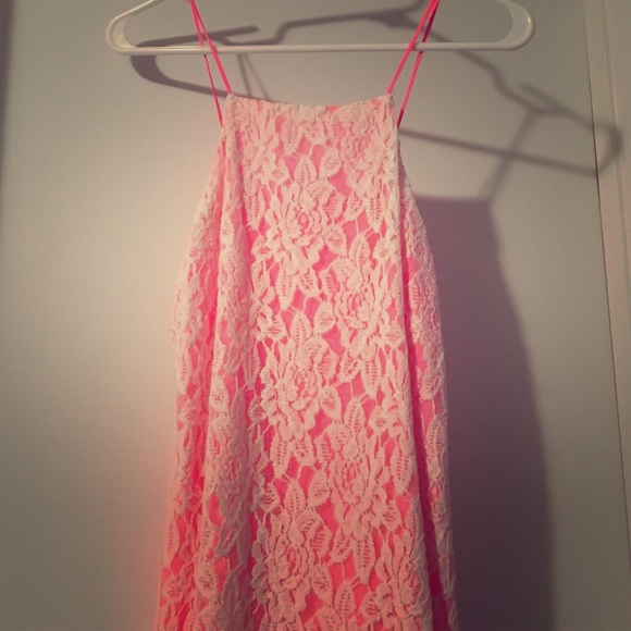 Pink baby doll dress - Picture 1 of 4