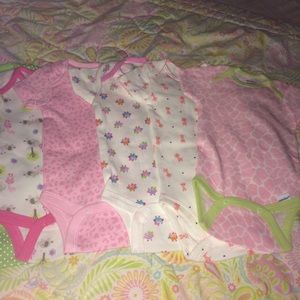 ***sale*** Baby girl onsie lot