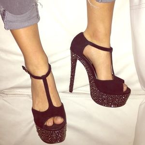 Steve Madden diamond heels