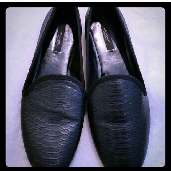 Zara croc smoking flat - Picture 1 of 4