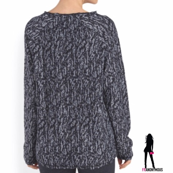 Marc NY Burnout HiLo Pullover Top S - Picture 2 of 2