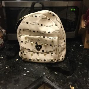 Betsey Johnson backpack purse