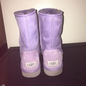 Uggs classic purple, short size 10 100% authentic