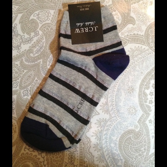 J. Crew stripes of color socks!