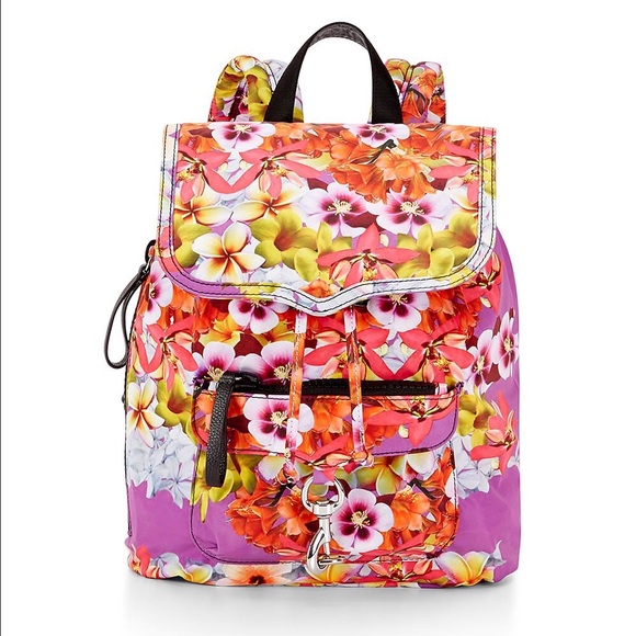 Rebecca Minkoff Handbags - 🆕✨!HP!✨ Rebecca Minkoff Floral Bicycle Backpack💜