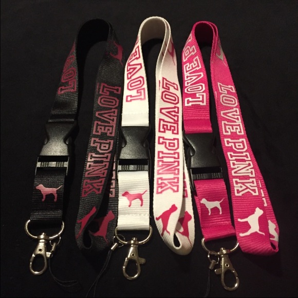 PINK Victoria's Secret Accessories - **SALE** 3 Love PINK Lanyards