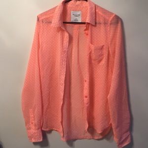 America Eagle chic button down shirt.