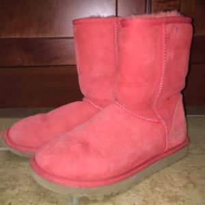 Coral UGG boots!