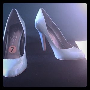 Mint green Jessica Simpson pumps