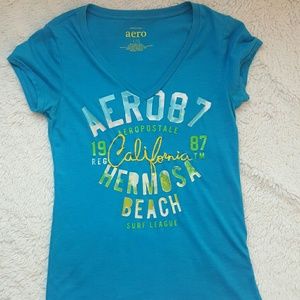 Aeropostale t-shirt with fun, bright colors!
