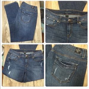Lightly distressed, gently work Lane Bryant Jeans