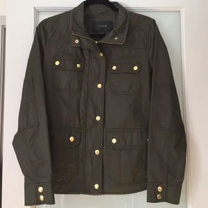 J Crew Downtown Field Jacket, Size S