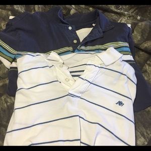 Men's polo blue xl white xxl