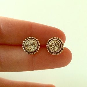 Brighton Twinkle Earrings in silver