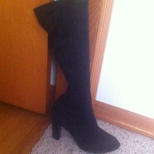 Isaac Mizrahi for Target black suede boots