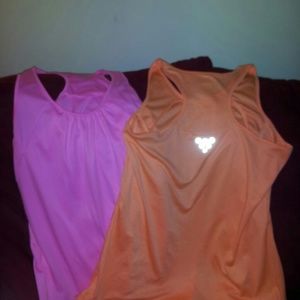 2 danskin dri fit tanks