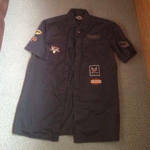 Harley Davidson mechanics short sleeve top men's M