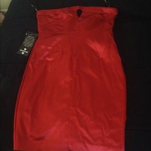 Bebe satin dress