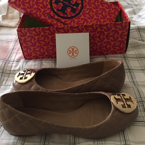 Tory Burch Quilted Flats
