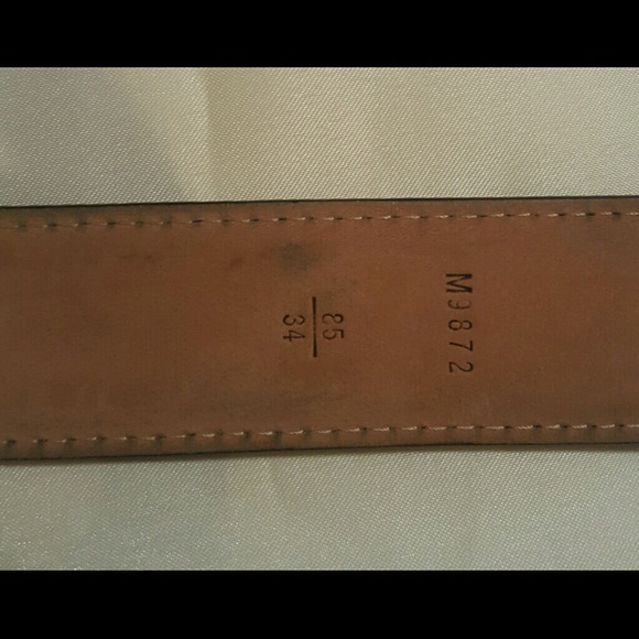 🚫SOLD Louis Vuitton Cabochon Monogram Belt - Picture 4 of 4
