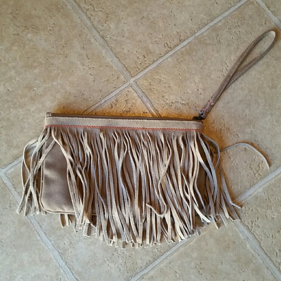 American Eagle Outfitters Fringe Clutch - Picture 3 of 3