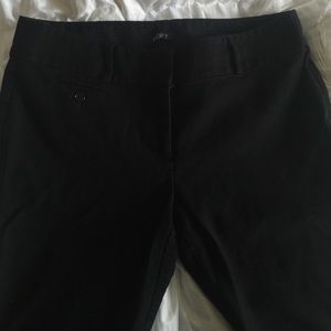 Ann Taylor The Loft size 8 ZOE straight leg black