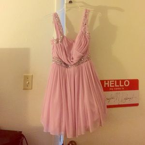 Macy's short formal dress (used for prom.)