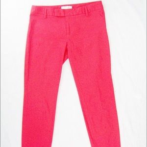 Gap Cherry Red Slim Fit Cropped Capri Pants 🍒