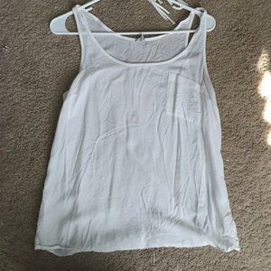White halter top