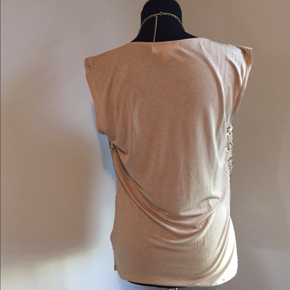 🎊🎉🎊🎉HP Michael Kors Gold Top🎊🎉🎊🎊🎉🎉 - Picture 3 of 4