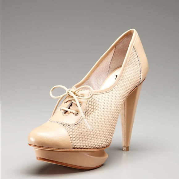 Velvet Angels Sky Lab Lace-Up Pump