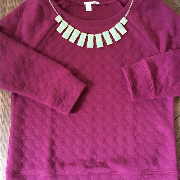 Nordstrom Sweatshirt-Style Top NWT
