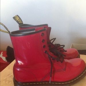 Cherry red dr.martens