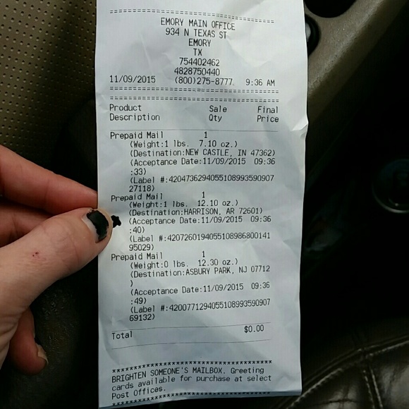 Shipping proof - Picture 3 of 3
