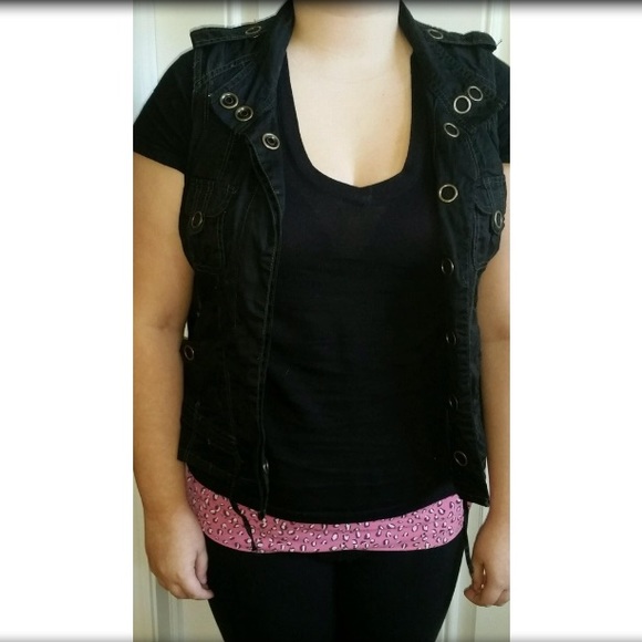 Black vest