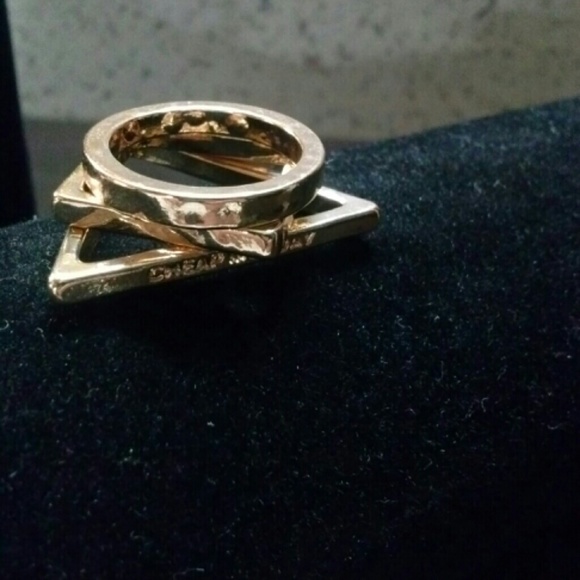 Ring set Stackable Gold Color by Cheap Monday - Picture 3 of 4
